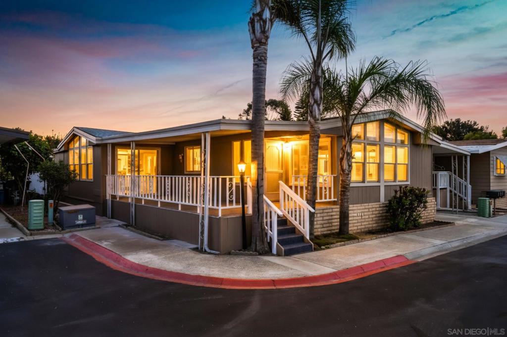 This beautifully updated 2-bedroom, 2-bath home offers approx. 1,440 sq ft of comfortable living in the desirable Ocean Bluffs senior community. Features include two spacious living areas, a flexible bonus room (perfect as an office or guest room), new flooring, and fresh paint throughout. Relax on the newly built deck, all set on a private cul-de-sac. Ocean Bluffs is an active 55+ community offering a pool, recreation hall, and regular activities for residents. Move-in ready and waiting for you — don’t miss out!