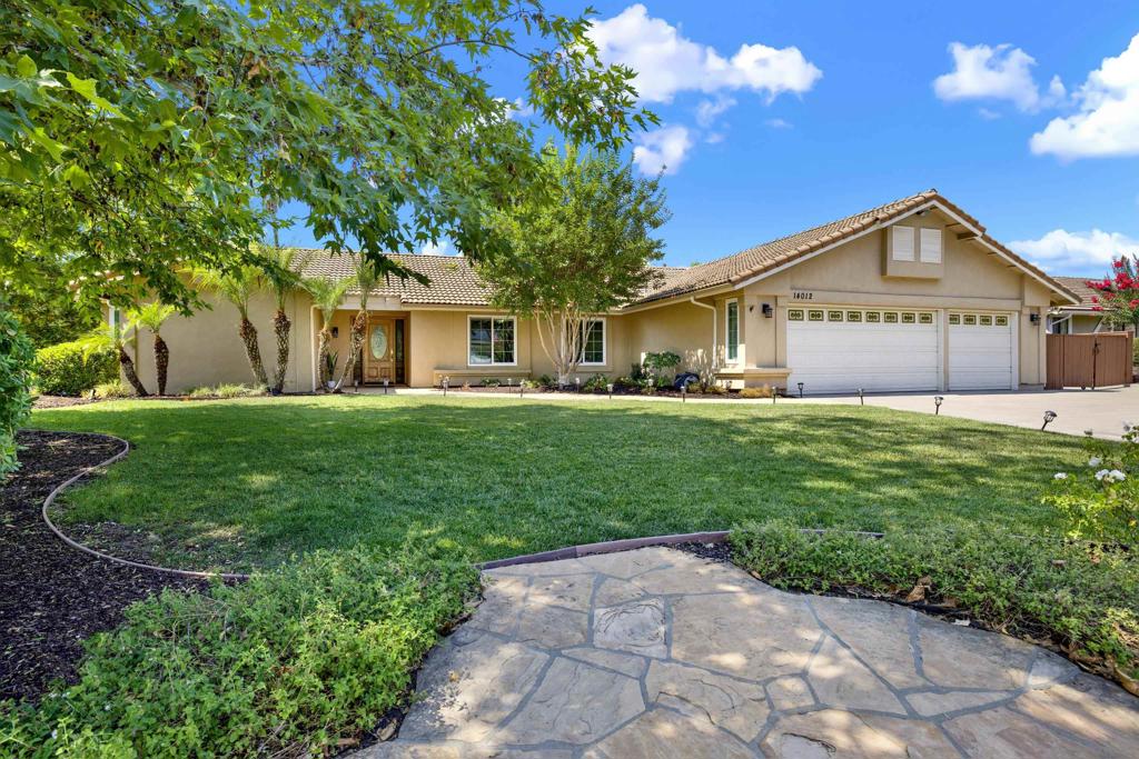 SINGLE-LEVEL LUXURY LIVING! FULLY UPGRADED, OWNED SOLAR, POOL/SPA, NO HOA! Welcome to your dream home in the heart of Poway! This beautifully updated residence sits on a spacious .5+ acre corner lot at the beginning of a quiet cul-de-sac. From the moment you arrive, you’ll feel the pride of ownership in every detail, from the fully remodeled kitchen & bathrooms to the fresh paint & new flooring that create a modern, stylish feel throughout. Step into your large & level private backyard oasis, where endless relaxation & entertainment await! Take a dip in the sparkling pool, soak in the jacuzzi, or unwind under the remote-controlled retractable awnings. The spacious backyard provides great ADU potential! Featuring a whole-house water filtration system and EV charging capability, this home blends luxury with energy efficiency & healthy living. The location is unbeatable! Less than a mile from Blue Sky Ecological Reserve and just minutes from Mt. Woodson Trail & Lake Poway, the outdoor recreation opportunities are endless. Additionally, shopping, dining & entertainment are all close by making this the perfect place to enjoy the best of Poway living. Don’t miss the chance to make this remarkable home yours!