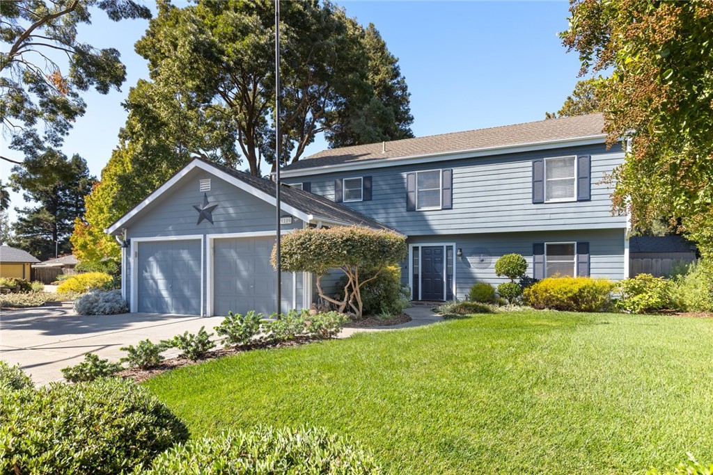 On the market for the first time in over 30 years this "New England Salt Box" style home is nestled on a spacious corner lot in a peaceful neighborhood. This home has been meticulously cared for by its owners and is sure to capture your heart the moment you arrive. From the stately mature trees and pristine landscaping to the wide driveway and undeniable curb appeal, every detail of the exterior invites you in. Step through the front door and you’ll be welcomed by an abundance of natural light streaming through numerous windows, gleaming wood flooring, and soaring open-beamed ceilings that create both warmth and character. The inviting living area is thoughtfully designed with a built-in entertainment center and storage, making it the perfect spot to gather with loved ones or enjoy a quiet evening at home. For the chef at heart, the beautifully remodeled kitchen will leave you inspired. Complete with sleek quartz countertops, generous cabinetry for all your cooking essentials, a charming farm-style sink, stainless steel appliances, a spacious pantry, and a center island with a gas range and additional storage. This kitchen is as functional as it is beautiful. When it’s time to unwind, retreat to the impressive primary suite. This expansive room offers the comfort you deserve with a large walk-in closet and a luxurious en suite bathroom featuring a vanity space and bathtub. Additional highlights include ceiling fans throughout, recessed lighting, a formal dining room perfect for hosting, a remodeled half bathroom, indoor laundry, a two-zone HVAC system for personalized comfort, a tankless water heater, and an attached two-car garage. The backyard is truly a private paradise. Designed for both relaxation and entertaining, it showcases a sparkling in-ground pool with a tranquil waterfall, a bocce ball court, a garden area for cultivating your favorite plants, and expansive patio space ideal for barbecues or simply soaking up the California sunshine. With its prime location, extensive amenities, and undeniable charm, this home offers the perfect blend of comfort, luxury, and lifestyle. Don’t miss your chance to make it yours—opportunities like this don’t come around often!