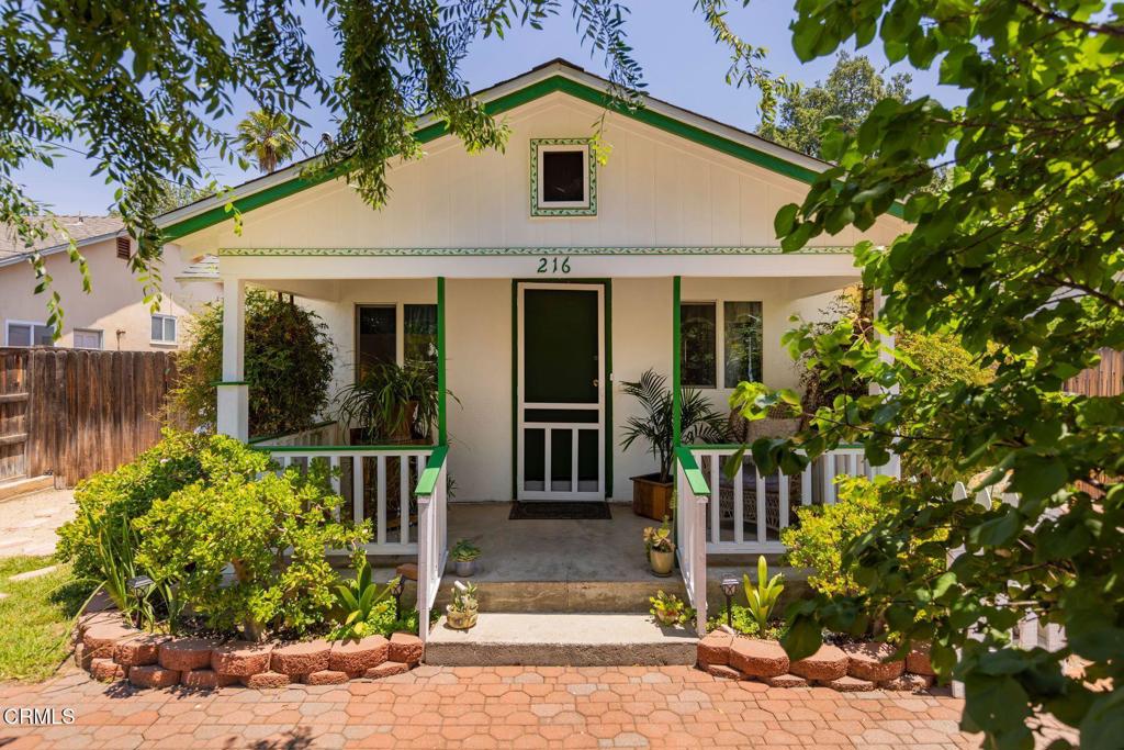 Located in the true heart of Downtown Ojai - This delightful Ojai Cottage offers a harmonious blend of charm, convenience, and flexibility. The home has a long design that optimizes airflow through the main living spaces. The original section of the home offers a versatile room and living space. Bask in the sunny den, where the natural light floods through the skylights. The primary bedroom is generously sized while the additional bedrooms are cozy and suitable for various needs. The large, fully fenced backyard is lovingly manicured and centered with a beautiful shade tree providing a serene setting for relaxation or gardening, with ample space for outdoor activities. Situated just a short walk from downtown Ojai, one can enjoy easy access to local shops, restaurants, parks, and the renowned Ojai Farmers Market. This is a true gem in downtown Ojai.