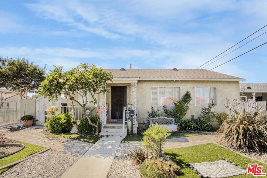 14623 Roxton Ave | 3-Unit Multifamily in Gardena with Proven ADU Income and Rental UpsideBuilt in 1952, the property consists of a well-diversified mix of (1) 3-Bed/1-Bath front house, (1) 2-Bed/2-Bath middle unit, and (1) 500 SF garage studio  totaling 2,600 SF on a 5,233 SF GAR1-zoned lot. Priced at $1,000,000 (~$333K per unit / $384 per SF), this South Bay triplex offers investors an attractive blend of in-place income and measurable rent growth potential. The asset currently produces a 5.02% cap rate, with pro forma projections at 5.82%, supported by efficient operating expenses under 30% of EGI. The front 3-Bed unit presents over 30% rental upside, providing a straightforward opportunity to increase NOI and property value through rent adjustments or light renovations. The garage studio and second unit already function as ADUs, demonstrating a proven value-add model that can be further enhanced to drive returns. With three parking spaces and individual layouts that attract long-term tenants, this property delivers both stability and upside. This is a Partition Referee sale with Court Confirmation required.