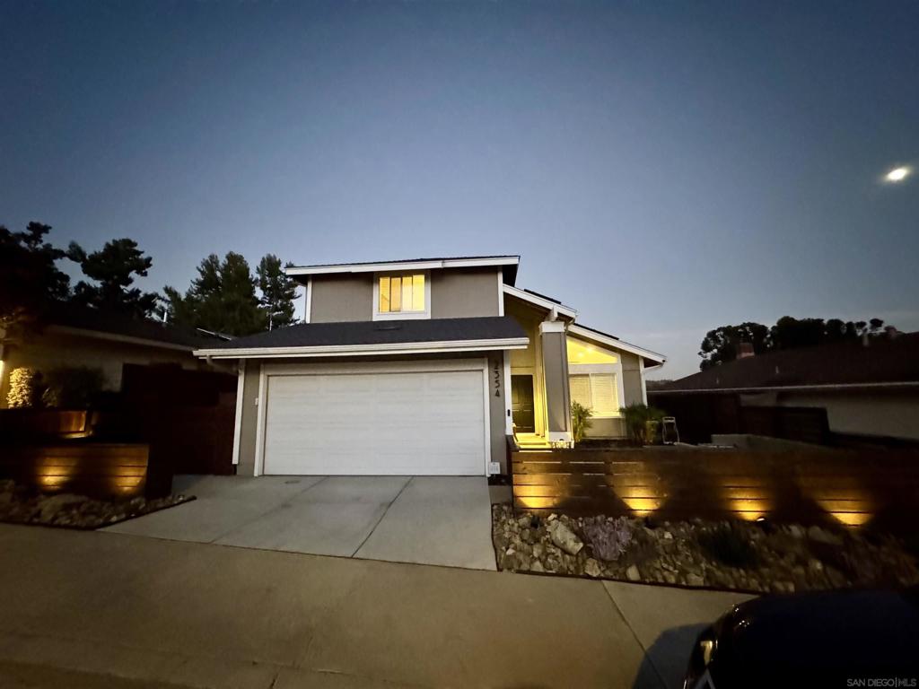 This beautifully remodeled 4-bd 3-ba home enjoys spectacular views with a private entertainers backyard. Finishes are top quality in this tranquil home, situated on a quaint cul-de-sac. Lush greenbelts and walking trails are throughout the community. Enjoy two pools and ample parking in this lovely community. New roof, whole house water filtration, water heater, and HVAC. New Cat6 and fiber optic cabling installed. The updated open concept kitchen has quartz countertops and new appliances. Bedrooms 2, 3 and primary contain spacious walk-in closets. The downstairs bedroom has a full bath, and a laundry room is conveniently located indoors. The home has upgraded flooring (LVF) and tile throughout. Rooftop solar, electric car charger outlet in garage, and backyard spa. Showing by appointment only, Saturdays 1- 3 pm. The agent, Jacqueline can be reached at (858) 201-9537 to schedule an appointment.