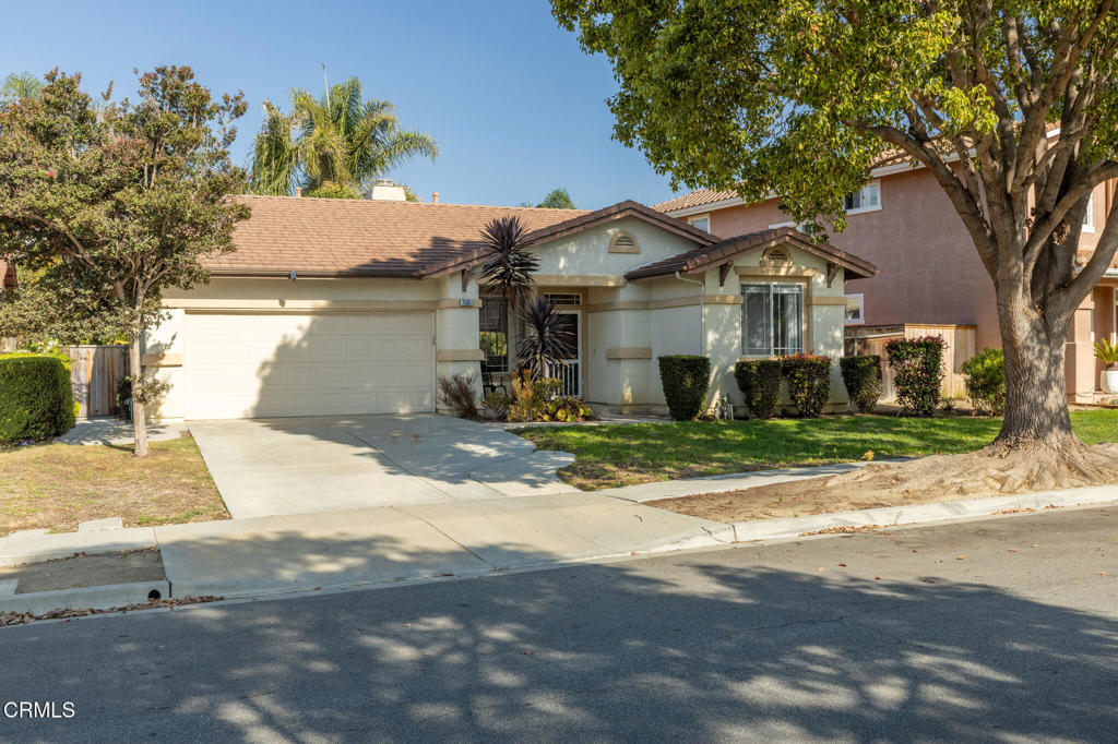 Welcome to this delightful single-story home nestled in the sought-after Rancho Del Mar community. With 3 bedrooms and 2 full bathrooms, this home offers a bright, airy layout filled with natural light and a welcoming sense of comfort the moment you walk in. The spacious kitchen is designed for both function and charm, featuring abundant cabinetry, tile countertops, and a sunny in kitchen dining area just perfect for morning coffee or casual meals. Just steps away, the inviting family room is warmed by a cozy gas fireplace and opens seamlessly to the backyard patio through sliding glass doors, creating an ideal indoor-outdoor flow. The expansive primary suite is a true retreat with a large closet and mirrored wardrobe doors, complete with a generous size bathroom that boasts a soaking tub, separate shower and dual sinks. The thoughtful floor plan offers an easy flow between living spaces, making it perfect for both daily living and entertaining. Outside, enjoy the fully fenced backyard with a private patio. Whether you're hosting summer barbecues, relaxing with a book, or simply unwinding at the end of the day, this space has endless possibilities.Additional highlights include a 2-car attached garage and an unbeatable location close to shopping, dining, freeway access, and the popular Ventura Community Park (Kimball Park) with sports fields, pool and more. Plus Harmon Canyon hiking trails is just minutes away for outdoor activities.Blending comfort, convenience, and community, this home is ready to welcome its next owner to create lasting memories.
