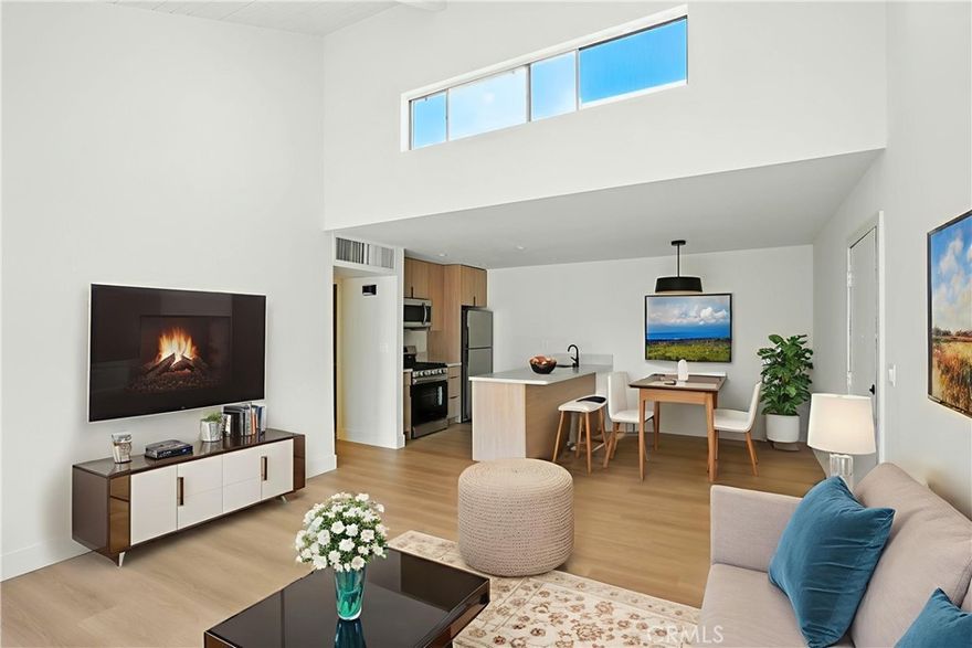 Discover comfort, style, and convenience in this beautifully remodeled 2-bedroom, 2-bathroom condo located in the sought-after gated Village Park community of Canoga Park. Whether you're a first-time buyer looking for the perfect starter home or an investor seeking a great rental property, this turn-key unit is a rare opportunity. Situated on the second floor, the home has been completely renovated from top to bottom with no expense spared. Everything is brand new, including the flooring, kitchen, bathrooms, plumbing, and electrical systems. The sleek, modern kitchen is equipped with Samsung stainless steel appliances and elegant Moen and Kraus fixtures. The A/C condenser was replaced just two years ago, ensuring year-round comfort. Enjoy your own private balcony with views of the community pool and the convenience of a laundry room located directly below the unit.

Nestled in a quiet, well-maintained community, this condo offers a peaceful living environment with a park right across the street. Enjoy easy access to both the 118 and 101 freeways, and find yourself just 10 minutes away from the Topanga Mall, The Village, and the Vineyards at Porter Ranch. The home includes parking and storage, with the option to lease an additional parking space for only $42 per month. Gas is included in the HOA fee. With its extensive upgrades, prime location, and move-in-ready condition, this property is an exceptional find you won’t want to miss.