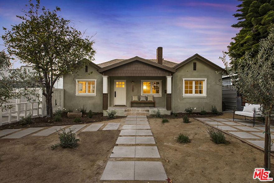 Stunning, beautifully reimagined modern Craftsman bungalow with a fully remodeled detached ADU, offering the rare experience of two completely separate homes on one exceptional lot. Both homes were taken down to the studs and rebuilt with all-new systems, featuring engineered white oak floors, custom cabinetry, Taj Mahal stone countertops, and beautifully detailed wood windows that honor the home's original character. The main house offers 2 bedrooms, 2 baths, while the detached 2-bedroom, 1-bath ADU enjoys its own private yard, parking, and separate access. With coveted street-to-street access, each residence has its own driveway and outdoor space, creating true privacy and independence. Sitting on a generous 7,501 sq ft lot, just steps from York, Cafe Jane, Amiga Amore, Kumquat, Collage Coffee, and the Bob Baker Marionette Theatre. This turnkey property captures the best of Northeast LA living. Offers Due Monday December 29th at 12:00am Midnight!