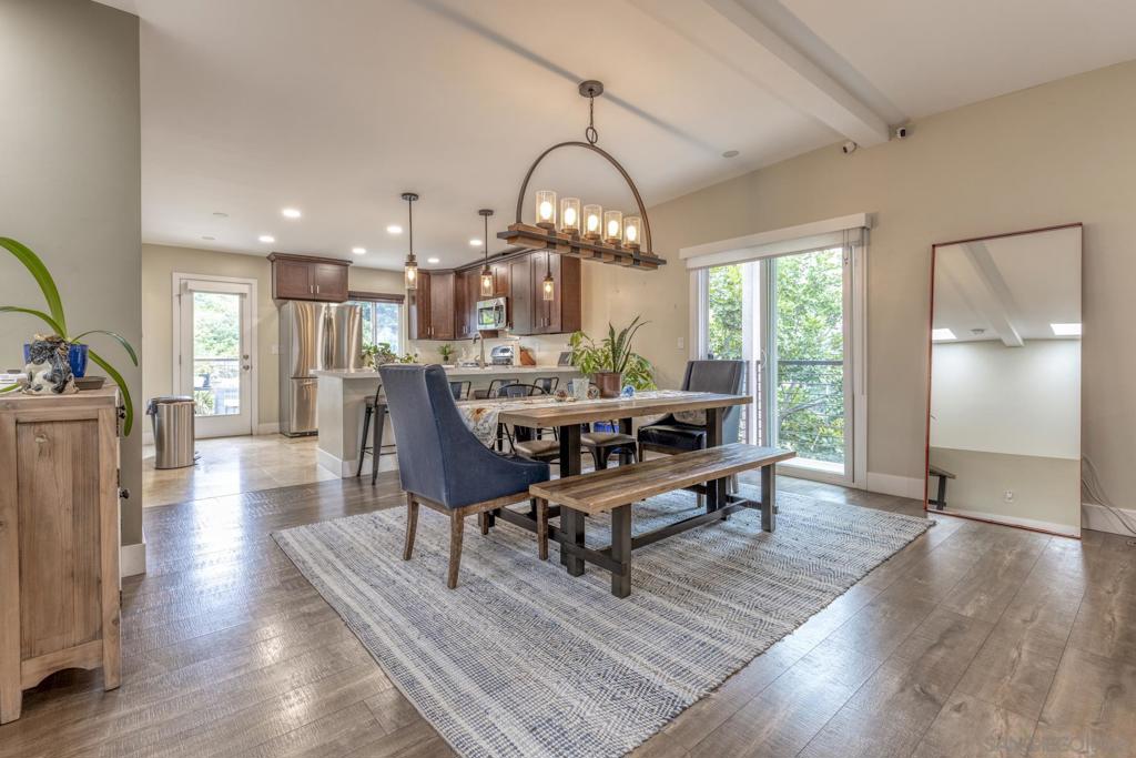 Welcome to North Mission Hills! We call this the upside-down house: there are five outdoor patios/balconies, four full bathrooms, three floors, two bedrooms, and one office! The home is built in 2013 and move-in ready. The main floor is an open concept living space with vaulted ceilings and peek-a-boo ocean views. The solar panels generate enough power for little to no electric bill. The home has built in Sonos sound, four driveway parking spaces, and central air. Come see what you can do with the great floor plan! Owner is in the process of painting the interior as well as replacing all blinds through the home. No smoking. The Tenant will be responsible for gas, electric, water, internet, and cable TV utilities.