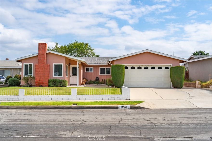 Welcome to 1902 Jellick Ave in the heart of Rowland Heights! This charming 4-bedroom, 2-bathroom single-story home offers 1,515 sq ft of living space on a generous 5,909 sq ft lot. The home features a bright and functional floor plan, spacious living areas, and a large backyard with excellent potential for an ADU— perfect for extended family, rental income, or a private office/studio. Located in a quiet, well-established neighborhood and served by the highly rated Rowland Unified School District, this home is close to top schools, parks, shopping centers, dining, and major freeways. With no HOA and low property taxes, this is a rare opportunity to own a flexible property with long-term upside — whether you’re buying to live in, renovate, or invest. Don’t miss out — schedule your private tour today!