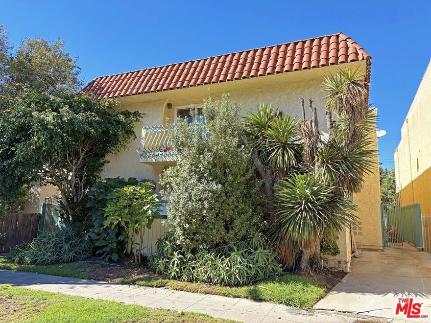 This well-maintained seven-unit apartment building, constructed in 1967, is located in the highly desirable Mar Vista submarket of West Los Angeles. Positioned on Washington Place just south of Venice Boulevard and west of Inglewood Boulevard the property offers a rare blend of neighborhood charm and urban accessibility. The building features an attractive and versatile unit mix: one single, five one-bedroom/one-bath units, and one two-bedroom/two-bath unit. Residents enjoy a peaceful, upscale living environment with immediate proximity to the Westside's premier dining, entertainment, and cultural amenities. Just blocks from the trendy Culver West neighborhood, the property also sits within easy reach of Marina del Rey (2 miles), Venice (2.8 miles), and Culver City (2.3 miles), with convenient access to the 10 Freeway, Santa Monica, beach cities, and major job centers. The improvements sit on a 5,006-square-foot lot with approximately 5,232 rentable square feet. The property offers seven on-site garage parking spaces, and each unit is individually metered for gas and electricity an operational advantage for any owner.  SOFT STORY RETROFIT IS COMPLETE.