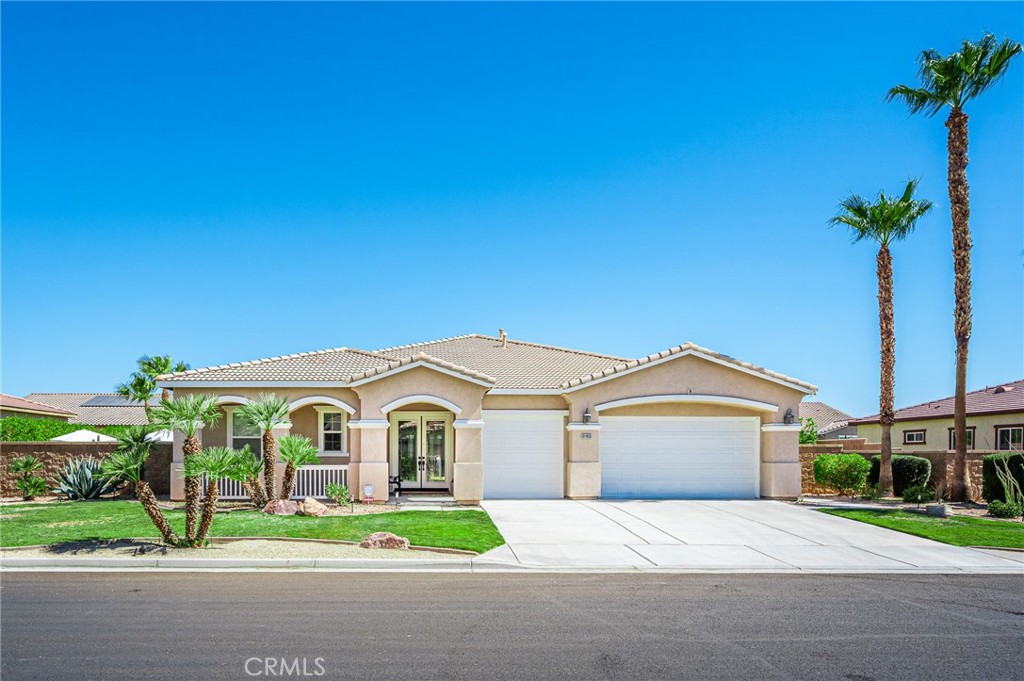 Welcome to 81850 Fiori Del Deserto! This beautiful home is located behind the gates of the highly-coveted Piazza Serena community and is ideally situated on a well-manicured oversized lot. This home has been meticulously upgraded with the finest materials, including quartz countertops, designer fixtures, and newly installed gourmet stainless-steel appliances by Subzero, Wolf, and Cove. There are 3 spacious bedrooms, 3.5 bathrooms, a 3-car garage, and a sparkling pool/spa. The primary bedroom features an office alcove, a custom-designed walk-in closet, and an elegant bathtub. The open floorplan, refreshing pool/spa, and perfectly landscaped grounds forge a tranquil oasis in the desert. This home truly captures the very best of California living!