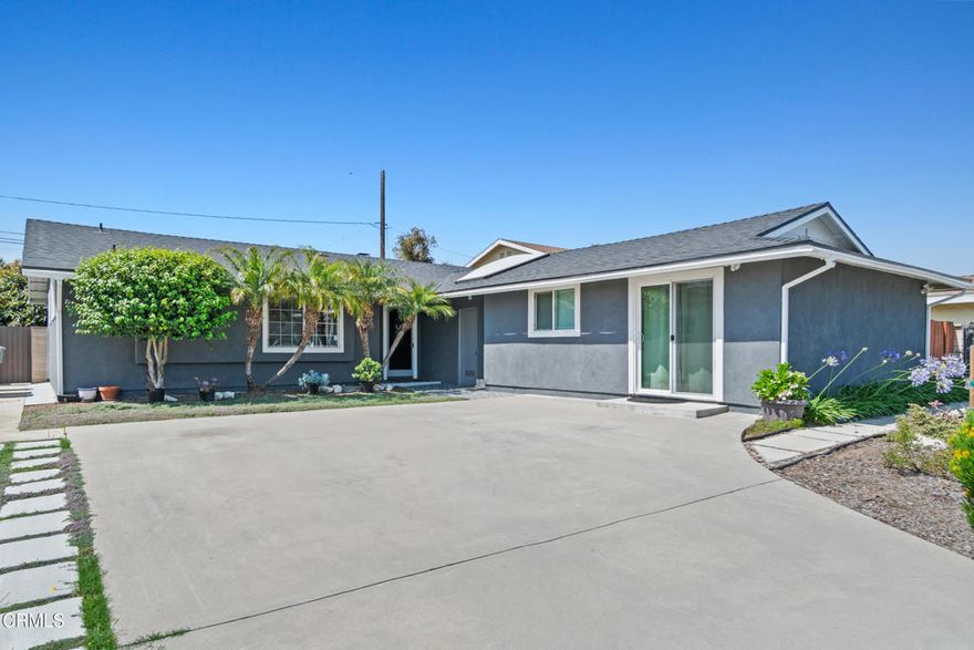 INCOME&#8209;PRODUCING DUPLEX IN NORTH OXNARD - INVESTOR READY! Fully renovated and ready for immediate occupancy. No immediate repairs/improvements needed. Main house (3+2, 1,425&#8239;sq&#8239;ft) rents for approximately $4,000/month; permitted ADU (1&#8239;+1, 397&#8239;sq&#8239;ft) estimated at $2,200/month. Ideal for investors looking for turnkey income. Pro Forma (Estimates): Estimate Gross Scheduled Income: $74,400/year -  Estimated Operating Expenses: $22,473 -Estimated Net Operating Income: $51,927 Highlights:Solar (2 yrs -owned), updated HVAC (2 yrs), newer kitchen (4 yrs), newer roof (4 yrs)& more, prime location near beaches & freeway access. Buyer to independently verify all info. Figures shown are estimates only. Buyer to verify all income, expenses, permits, and property details independently. THIS ESTIMATE IS BASED ON PREVIOUS MARKET FACTORS AND ARE NOT GUARANTEED.Whether you're expanding your portfolio or looking to offset your mortgage with rental income, this turnkey duplex delivers a unique blend of modern amenities, location, and investment potential. Don't miss your chance to secure a high-performing asset in one of Oxnard's most sought-after areas.