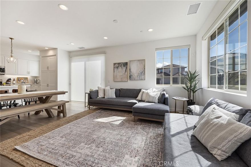 Welcome to an exceptional rental opportunity in PGA West Signature, home of the annual American Express Golf Tournament. This nearly new, end-unit home, completed in 2023, includes stylish, high-end furnishings. With 1,222 sq. ft., two bedrooms, two bathrooms, and an open-concept design, this home is perfect.
Inside, the bright and airy layout features a modern kitchen with an island, bar seating, white cabinetry, quartz countertops, marble backsplash, and stainless steel Samsung appliances. The primary suite includes a walk-in closet and an ensuite bath with dual sinks and a walk-in shower, offering a spa-like retreat. Throughout the home, luxury vinyl plank flooring adds a contemporary touch. Additional conveniences include a dedicated laundry room with Samsung washer and dryer, a tankless water heater, and owned solar panels, ensuring energy efficiency and lower electricity costs.

Residents enjoy exclusive access to the Signature Club, featuring a resort-style pool, fully equipped gym, bocce court, BBQ areas, and a beautiful recreation gathering space. Located in a 24/7 guard-gated community, this home offers privacy, security, and world-class amenities.