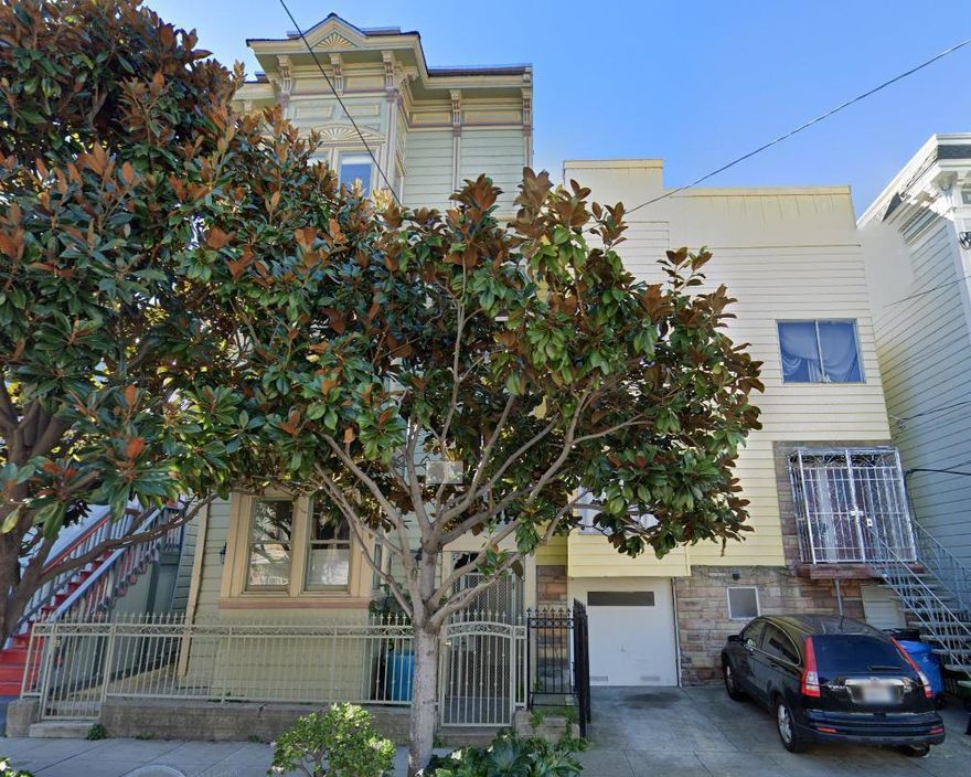 Fantastic opportunity in the heart of the Mission. Four 2 bedroom 1 bath units with great long term tenants. Keep as an investment, or move in one and have income from the other 3. Close proximity to SF's famous 24th Street with shops, dining, and restaurants all within walking distance.