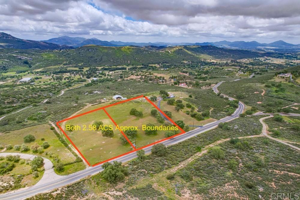 Looking for the perfect spot to build your dream home? Look no further. Located in the beautiful country side of Ramona this 2.58 acres is perfect for building your dream home. Land has magnificent oak trees, level & some gentile sloping land. Private and serene vibes is what you'll feel once you step onto this property. Per test has been approved for a septic system. Power nearby, paved road.