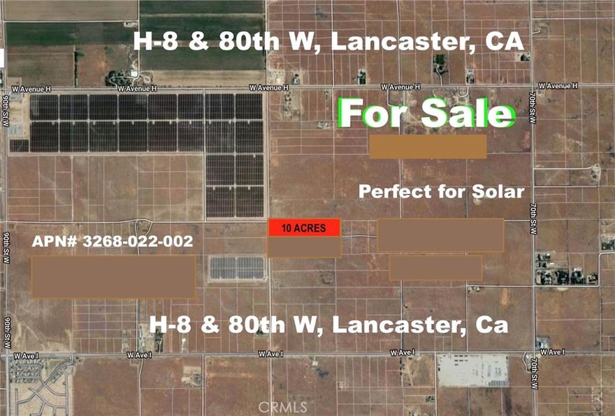 9.62 Acres of street frontage located on 80th St W.  Flat Rectangular lot for residential or agriculture.  Great location for solar farms, located near existing solar farms.