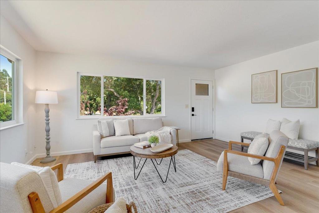 Discover the perfect blend of charm and modern updates at 24 Robak in La Selva Beach. This inviting 2-bedroom, 1-bathroom home is ready for you to move in and enjoy. With recent enhancements, including sleek LVP flooring throughout, a quartz shower and bath surround, a new stainless steel range, and new lighting fixtures, this home radiates contemporary comfort. Step inside to experience the freshly painted interior, which is bathed in beautiful natural light. The spacious layout includes a two-car garage, providing convenience and ample storage space. Outdoors, enjoy a huge, fully fenced yard with a patio, perfect for entertaining or simply relaxing in a private setting. Located just moments from Highway 1 and the scenic La Selva Beach, this home is eligible for a membership to both the La Selva Beach Improvement Association and the La Selva Beach Recreation District. This offers access to exclusive community amenities, events, and a key to private beach access. Whether you're seeking a cozy permanent home or a delightful weekend retreat, this property provides an ideal setting. Embrace the relaxed coastal lifestyle in a home that feels brand new.