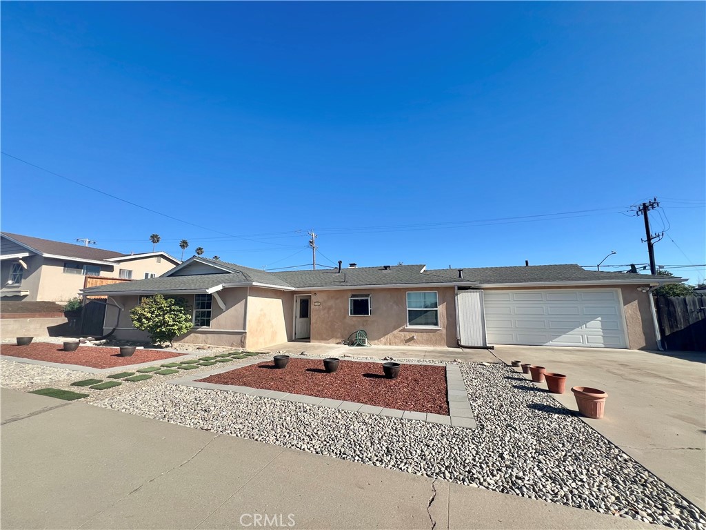 Welcome to 1176 Bauer Avenue, a newly renovated 4-bedroom, 2 bathroom home located in the sought-after Orcutt area of Santa Maria. Nestled in a peaceful neighborhood, this home offers the perfect blend of space, comfort, and convenience—ideal for growing families or those who love to entertain.
This charming property offers 1,551 sq ft of Comfortable Living space, New installed carpet in the bedrooms, Renovated bathrooms, New stucco, New garage door, Newer water heater, New kitchen appliances, Updated plumbing, Easy Maintenance Landscaping in the front yard, and more situated on an expansive 10,018 sq ft lot. It is walking distance to Oak knoll shopping center, St Louis de Monfort church and school.
Don't miss the opportunity for this property! Call now to see this gem!