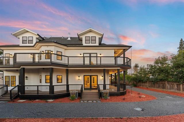 Luxury Live Auction! Unbeatable price per square foot; best value in todays market! Bidding to start from $4,000,000. 1327 Pine Avenue is a remarkable Victorian-Modern Farmhouse that blends historic charm with contemporary elegance. This exceptional residence offers five bedrooms, a spacious attic with flexible options as a game room or potential sixth bedroom, and a basement that provides ideal space for a home office, ensuring effortless work-life balance. The home features 4.5 bathrooms, six fireplaces, soaring ceilings, a grand two-story foyer, and wraparound verandahs. The luxurious primary suite boasts a double-sided fireplace, vaulted ceilings, and a private verandah, while the finished basement adds versatility as a private apartment, office, gym, or additional living space. Designed for multi-generational living and seamless entertaining, this home effortlessly integrates indoor and outdoor spaces. A majestic 200-year-old oak tree frames the driveway, adding to the propertys grandeur. Ideally located in coveted Willow Glen, this home offers proximity to top-rated schools, parks, and the vibrant shopping and dining scene of Lincoln Avenue, with easy access to Highways 280 and 87 for a convenient commute throughout San Jose and the greater Bay Area.
