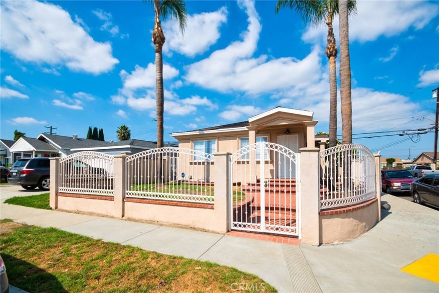 Fantastic opportunity to own a versatile property in a desirable Norwalk neighborhood. This 3-bedroom, 2-bathroom single-story home offers approximately 1,115 sq ft of living space on a 3,092 sq ft lot, featuring a detached two-car garage with gate—ideal for parking, storage. Sideyard have a big paved space to use as playgraound or work space. Conveniently located near Vista Verde Park, Norwalk high schools, and freeway access, this home is well-suited for long-term investment or owner-occupancy.