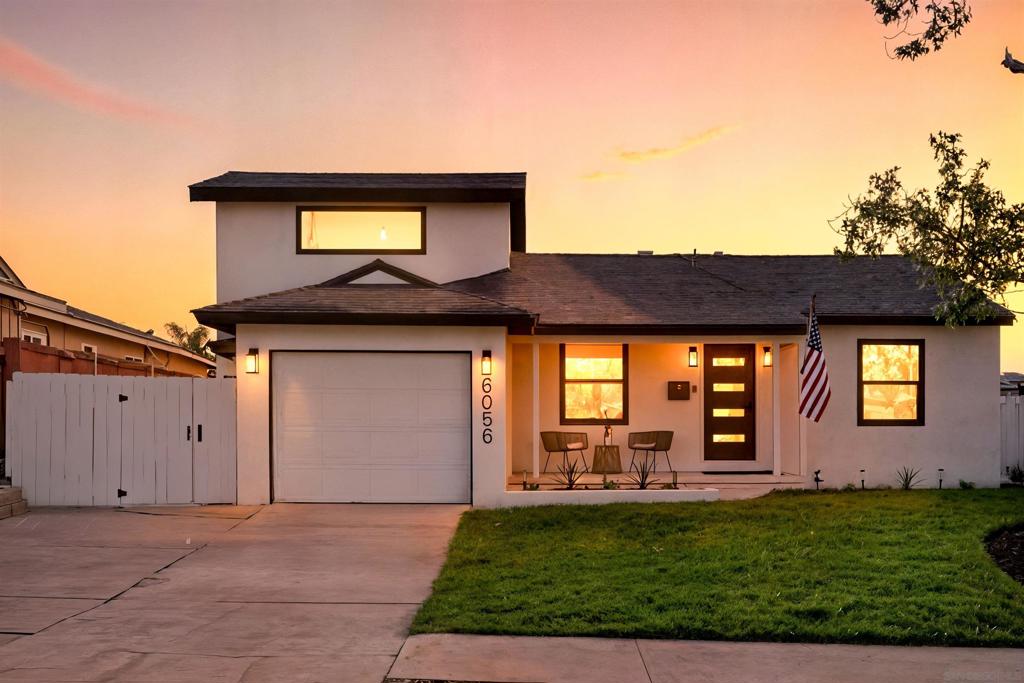 La Mesa Stunner - fully remastered inside and out! Tucked away in a quiet, charming neighborhood, this beautifully reimagined home blends modern design with timeless character. Featuring 5 spacious bedrooms and an open-concept family room with soaring vaulted ceilings and a dramatic fireplace, this home is designed for both comfort and entertaining. The designer kitchen showcases high-end finishes and thoughtful details, while the private primary suite offers a relaxing retreat with custom touches throughout. Step outside to a spacious yard with raised garden beds, a welcoming patio, lush green space, and convenient side-yard access - perfect for outdoor living. With unbeatable curb appeal and a warm, inviting atmosphere, this home truly has it all.