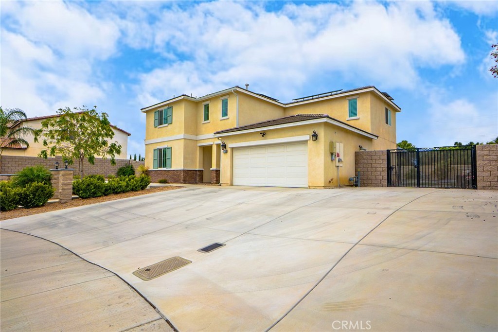 11703 Periwinkle Place | A Modern Retreat in Jurupa Valley
Experience the perfect blend of modern elegance and resort-inspired living at this stunning five-bedroom, three-bathroom home. Built in 2020 and offering 2,779 sq. ft. of living space on an expansive 12,632 sq. ft. lot, this residence is designed to impress inside and out.
Step into a bright, open-concept floor plan enhanced with new flooring throughout and anchored by a chef-inspired kitchen featuring sleek quartz countertops. The main level offers versatility with a bedroom and full bath downstairs, while the upstairs boasts a spacious loft retreat, well-appointed secondary bedrooms, and a primary suite with a walk-in closet and spa-like bathroom with a separate tub and shower.
Outdoors, your private oasis awaits. Park the RV on the side of the home then dive into the sparkling pool, unwind in the spa, or host unforgettable gatherings around the basketball court. The oversized lot provides endless opportunities for both entertaining and everyday living.
Additional highlights include an energy-efficient solar lease (to be assumed by the buyer), a low HOA, and countless thoughtful upgrades that elevate comfort and convenience.
With extraordinary amenities and a lifestyle that feels like a resort, 11703 Periwinkle Place is more than a home—it’s your sanctuary.