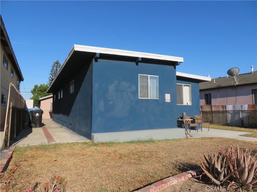Excellent  Opportunity to own  this one of kind property .Close to  Parks, bus station. Close to fwys and shopping center areas.  For a   for big family to live in both units.

This property features two separate homes on a great lot size of 6,209 Sf and a living space of 2,125 Sf. Front home was built in 1953 and  present 2 bedrooms and one bathroom, and Laundry  room area.



 Rear unit home was built in 1991,and  features 3 bedrooms and 2 complete bathrooms, and a generous living room, laundry area by the hallway. 3 car garage attached . You can access both units either by the front  or via the alley. The expansive driveway offers ample parking for up to 3 to 5 cars. Buyers don't miss the chance to buy this great great  and incredible  homes . Both units will be vacant by the time of close of Escrow..