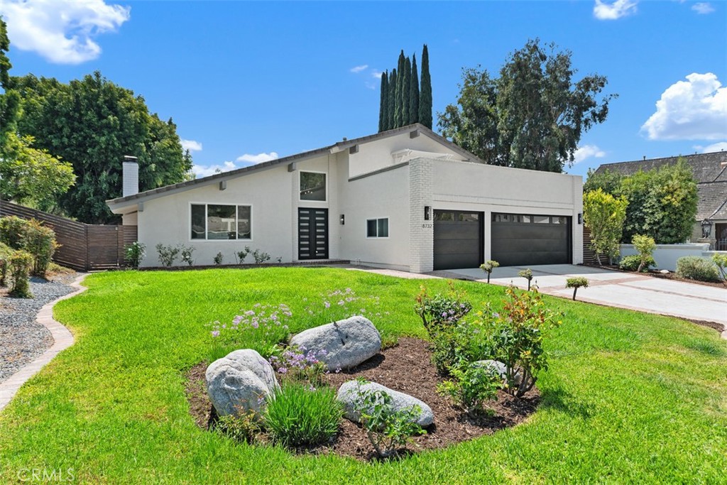 Beautiful remodeled Friendly Hills home located at the end of a culdesac with golf course views. Enter through impressive 8 foot entry doors into an incredible floor plan complete with soaring ceilings, spacious gourmet kitchen, and convenient bedroom and full bath on main living level. Designer finishes provide a warm and inspired living space with gorgeous tile and millwork, lighting and plumbing fixtures. Perfect for entertaining with the large outdoor covered patio overlooking a wooded area with the golf course beyond. Three car garage and deep driveway and extra large sun deck. This is the must see home for the Friendly Hills shopper!