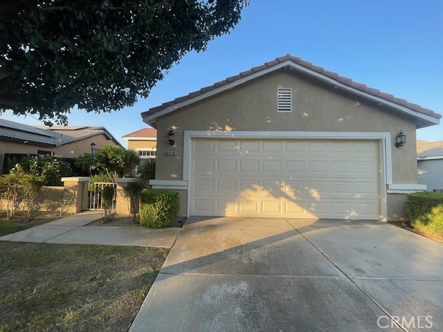 Tucked into a friendly Silver Creek neighborhood with community pool, park, security patrol and more, this beautifully updated home is ready to welcome a new owner. This home's interior has been newly painted with warm colors, has attractive wood-look plank luxury vinyl flooring throughout, and features brand new stainless steel appliances in the kitchen. Updates also include LED adjustable lighting and new water saving push-button toilets. The inviting front courtyard has vibrant and colorful rose bushes, as well as a lime tree that offers a great garnish for specialized drinks or cooking. The backyard begins with a nice built on Alumawood patio cover that extends out to an open spacious concrete patio area that could be used for a variety of amenities, and a planting area that features various fruit trees. This home also features block wall fencing along the back of the property, with no residential neighbor. Come see this wonderful home today!