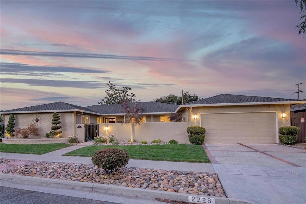 Immaculate Willow Glen Home,Sought-After Cherry Acres Neighborhood,4 Bedrooms,2.5 Bathrooms, 2,089 sq.ft. ,9,773 sq.ft. lot,Backyard is an Entertainers Delight w/Covered Loggia for Seamless Indoor/Outdoor Living,Sparkling Pool &Spa w/Waterfall,Award-Winning Booksin Elementary School Boundary!Formal Living Room w/Vaulted Exposed Beam Ceiling w/Skylight,Ceiling Fan,Fireplace w/Brick Hearth,Built-In Speakers,Plush Carpet&Plantation Shutters.Formal Dining Room w/Designer Chandelier,Picture Windows&Plenty of Natural Light.Gourmet Chef's Kitchen w/Tile Countertops &Backsplash, Tray Ceiling,Pantry,Professional Grade Appliances,Built-In Desk Nook&Built-In Speakers.Family Room w/Milgard Windows&French Doors,Gas Fireplace,Plush Carpet&Custom Built-Ins.Primary Bedroom w/Plush Carpet,Plantation Shutters,Ceiling Fan&Two Spacious Closets.Primary Bathroom w/Hardwood Floors,Walk-In Shower&Glass Enclosure.Lush Lawn,New Mulch,Plants&Flowers.Central A/C,Presidential Roof 2010,New Rheem Water Heater 2021!