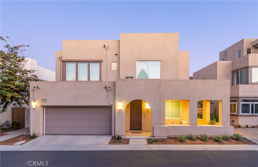 Experience Elevated Living in Irvine’s Premier Great Park Community!

Discover modern luxury in this fully detached home ideally located near resort-style pools and the highly rated Beacon Park K–8 School. Built by Richmond American Homes, this highly sought-after “Nash” plan from the Ellwood Collection sits on a premium lot and includes a desirable main-level, over-sized bedroom. Offering approximately 2,287 sq. ft. of living space, this 4-bedroom, 3-bath residence blends contemporary comfort with timeless style. The open-concept design showcases a spacious great room that flows seamlessly into the dining area and chef-inspired kitchen with a large center island. Thoughtful upgrades include herringbone-pattern tile flooring, soft-close cabinetry, custom plantation shutters, designer paint finishes, and LED recessed lighting. The gourmet kitchen features sleek quartz countertops, a designer tile backsplash, stainless-steel appliances, and pendant-light pre-wire. The attached 2-car garage provides direct access to the home. Heading upstairs, you’ll find the spacious primary suite featuring a luxurious bathroom with a soaking tub, separate shower, private water closet, and an oversized walk-in closet. Two additional bedrooms share a full bath and offer generous closet space. The convenient upstairs laundry room includes newer washer and dryer units, plus built-in storage and shelving. Light, bright, and beautifully maintained, this home truly has all the features you are looking for. Great Park Community hosts gatherings and events along with clubs and activities.