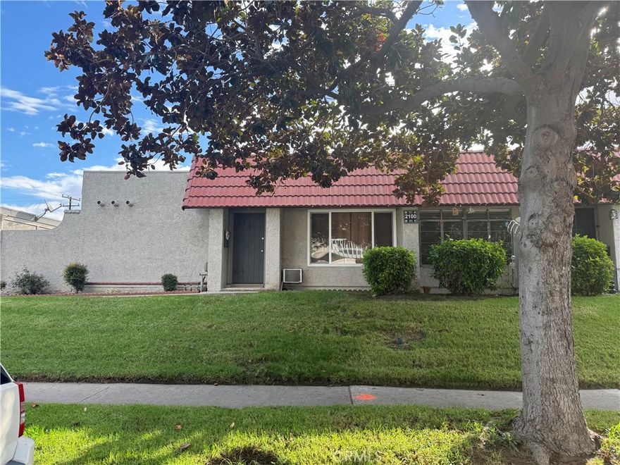 This bright and welcoming two bedroom, one bathroom condominium is a single story, first floor unit located in a peaceful and well kept community in Fullerton. This condo offers a comfortable layout with spacious rooms and plenty of natural light with skylights in both the bathroom and kitchen.  The unit includes a huge two car garage separate from the unit. The kitchen has lots of cabinet space and a convenient breakfast bar with a washer and dryer, stove top, and microwave already installed. Enjoy a private patio that’s perfect for relaxing or spending time with friends. The townhome is less than a mile from California State University, Fullerton, as well as parks, shopping centers, and the 57 freeway. For any questions, please don't hesitate to call or text.