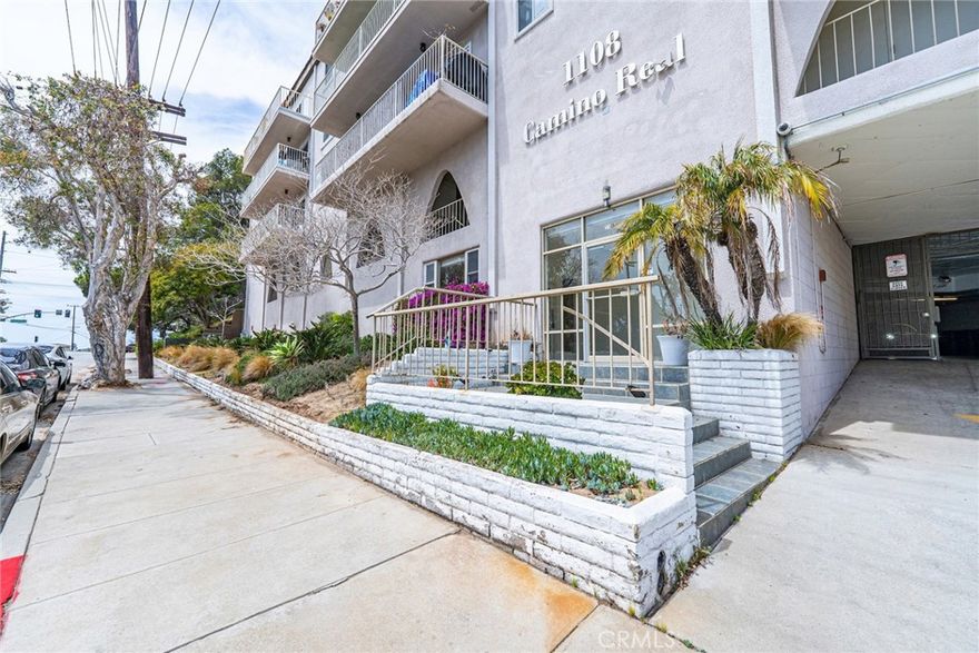 BEAUTIFULLY REMODELED CONDO Only 5 Minutes to the BEACH!!  This is a TERRIFIC Single-Level Unit inside a GATED Community with ALL THE AMMENITIES * * This is a Wonderful OPEN Floor-Plan Offering TWO Bedrooms and TWO FULL Bathrooms with LOTS of Natural Light * *  Completely REMODELED KITCHEN with Two-Toned Designer Blue & White Shaker Cabinetry with Gold Accents, Beautiful QUARTZ Counters, Tile Floors and STAINLESS STEEL APPLIANCES * * SPACIOUS Living Room with Luxury Vinyl Plank Flooring & SCENIC VIEWS of the Trees from Your Private Balcony * * Separate FORMAL DINING ROOM * * Large Master Bedroom with Plenty of Closet Space - and -  Private Master Bathroom with Custom Tiled Walk-In Shower and NEW Vanity * * Nicely Appointed (2nd) Bedroom and REMODELED Bathroom * * UPGRADED & REMODELED with NEW Interior Paint, Beautiful LUXURY VINYL PLANK Flooring Throughout, NEW Base Molding, Recessed Lighting, REMODELED Bathrooms with Custom Tile, Raised Panel Doors, SMOOTH CEILINGS, Remodeled Kitchen, Quartz Counters, DESIGNER FIXTURES, Radiant Ceiling Heat, Newer Windows and MORE * * Subterranean Gated Parking with Assigned Parking, 4x11 Dedicated Storage Room & BIKE STORAGE * * HOA Amenities Include FITENSS CENTER, Sauna, Indoor Pool, Recreation Room with Billiards/Ping-Pong/Darts and Community Laundry Facility * * Close to the BEACH, Schools, Riviera Village, Parks, Shopping, Dining and EZ Freeway Access -  SELLER IS MOTIVATED!!