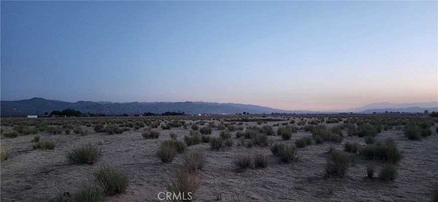 5 acres of beautiful views with that Joshua Tree vibe.  Make this your own desert oasis.  360-degree views. This is your chance to own a large lot with lots of options to build.  Copper Mountain College is in the area, as is the Joshua Tree National Park.  Electrical lines are on Cascade.  Buyer to do due diligence on boundary lines, water, and power requirements with the county of San Bernardino. There are wells in the area.