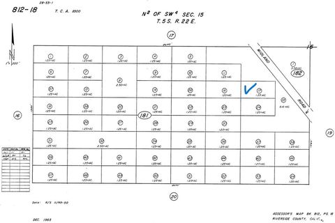 Photo of 0 none, Blythe, CA 92225 (MLS # SR26062127)
