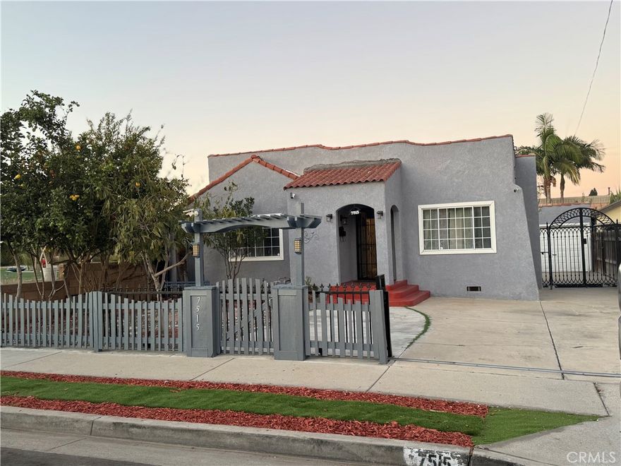 Charming classic home with POOL & JACUZZI ! Located on a quiet Cul-de-sac, fully fenced front yard and enclosed brick wall in back yard for privacy, with a detached garage that can easily be used as an ADU or pool house!  Plenty of parking space, with side access and roll out gate. Conveniently located near all shopping amenities, and family fun centers like Knots Berry farm, Disney Land, etc. Just a couple minutes to freeway.  Home boasts Spanish style Architectual design and arches, spacious bedrooms and layout. Living room and separate dinning area, with an abundance of natural light. Kitchen is open with granite countertops, plenty of cabinet space.  Back yard is perfect for entertaining, with Gazebo and Barbecue island, mature palm trees. Lots of fruit trees and a kid and dog park next door.