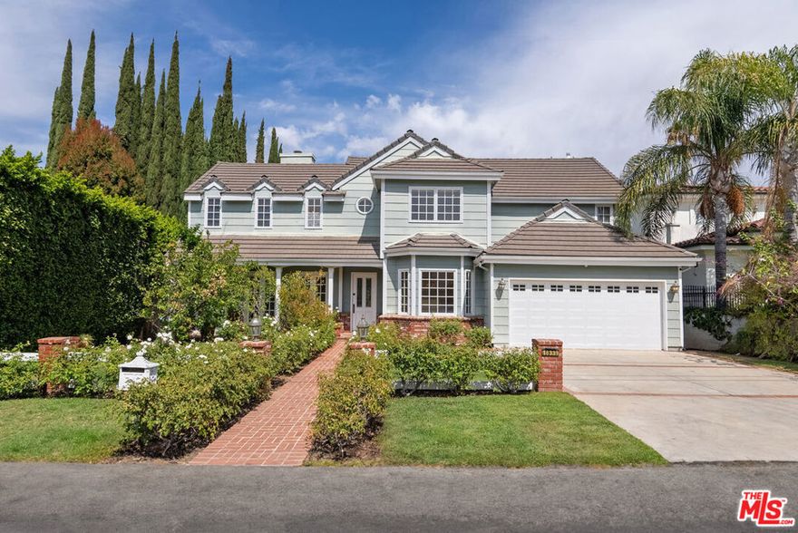 This beautifully updated two-story home in Tarzana is an entertainer's dream, featuring 3 spacious bedrooms and 3 bathrooms. The open floor plan is ideal for modern living, showcasing abundant natural light and seamless access to a lovely outdoor space. The main floor boasts an updated kitchen, dining room, multiple living areas, a powder room, and a convenient laundry room, all designed for comfort and functionality. Upstairs, you'll find three large bedrooms, a large balcony and two stylish bathrooms. With an attached 2-car garage offering ample storage, this residence combines practicality and charm. Centrally located.  Easy to show.