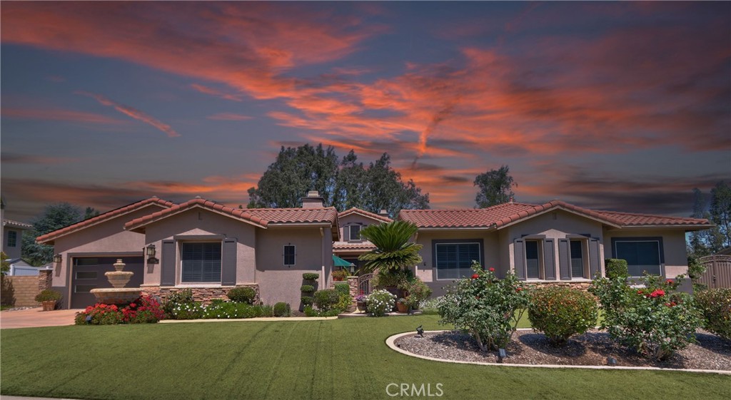 Welcome to 42926 Joshua Tree Court, a beautifully upgraded single-story home located in the prestigious, quiet west side gated community of Olive Hill Ranch Estates. This expansive, private lot offers a sense of peaceful seclusion while you enjoy the stunning views of the surrounding Santa Rosa Plateau.
Inside, you’ll find a thoughtfully designed floor
plan that is both comfortable and versatile, offering flexibility for families, guests, or a home office setup.
The heart of the home is the great room with a
chef’s kitchen —perfect for
entertaining and everyday convenience. This amazing kitchen features granite countertops, a
large center island, an instant hot water system, food pantry, and a butler’s pantry
Additional interior highlights include a separate
laundry room, mud room, and a museum quality 3-car
garage with extensive cabinetry and a durable resin-coated flooring. Energy efficiency is a major plus with 32 fully paid solar panels.
Step outside to your private backyard oasis
complete with an expansive patio cover, two
ceiling fans, a built-in misting system, fire pit,
above-ground covered spa, deck extension, a
built-in BBQ kitchen, and an outdoor TV--
ideal for relaxing or hosting Sunday Football!
Outdoor enthusiasts will love the close proximity
to the Santa Rosa Plateau with hiking and bike trails and the nearby equestrian center. Enjoy the charm of Old Town
Murrieta and the easy access to Temecula’s renowned wineries just a short drive away.
Don’t miss your chance to own this exceptional
home that combines luxury, function, and lifestyle opportunities!
Come and experience the tranquility this property has to offer.