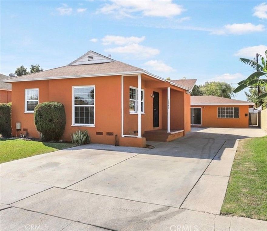 Welcome to this completely remodeled 3-bedroom, 2-bath rear home offering privacy, comfort, and modern living. This back unit features central A/C and heat, and appliances included for easy move-in. The interior has been thoughtfully updated with modern finishes throughout, creating a clean, stylish, and functional living space. Enjoy a small private backyard, ideal for relaxing or outdoor use. Includes your own garage with washer and dryer hookup conveniently located inside. 
Situated in a quiet residential setting, this home offers the feel of a single-family residence while remaining close to major streets, shopping, local parks and community amenities and commuter access.