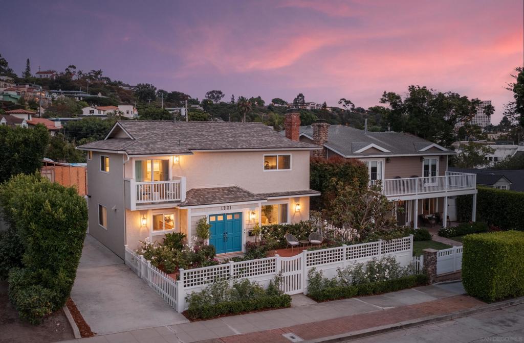 Truly exceptional location, in the heart of La Jolla! This beautifully renovated 4-BR, 2-BA single family home (with no HOA) exudes sophisticated coastal style & grace. Open & serene feeling throughout. The welcoming living room features wood-burning fireplace. Tastefully updated open plan kitchen with adjacent dining area, connecting to the outdoor entertaining patio, with fire pit, BBQ, & outdoor dining area. Turn-key & freshly renovated with oak floors, beautifully updated kitchen & bathrooms, new central heat & A/C, new full size LG washer/dryer upstairs, new tankless water heater & new roof. Charming & private front yard is fully fenced, with entry gate, custom brick herringbone patio, lush green lawn, gorgeous roses & magnolia tree. Walk to the village, world class shopping, fabulous eateries, farmers market, art galleries, & La Jolla elementary (less than 1/2 mile away)! Enjoy easy access to a multitude of renowned beaches, tide-pools, and the iconic La Jolla Cove. Exceptional proximity to La Jolla's world-class amenities, all just minutes from your doorstep! The fully fenced front yard & private back patio - make for effortless indoor-outdoor living, designed with low maintenance in mind. Driveway easily accommodates two tandem cars. A rare opportunity to own a move-in ready home, in one of La Jolla’s most sought-after neighborhoods. Turn-key and gorgeous 4 bedroom, 2 bathroom single family home in the heart of La Jolla! This home has been tastefully renovated and exudes coastal style and grace. Walk to La Jolla Village, world class shopping, fabulous eateries, farmers market, art galleries, & La Jolla elementary (less than 1/2 mile away)! Enjoy easy access to a multitude of renowned beaches, tide-pools, and the iconic La Jolla Cove. Exceptional proximity to La Jolla's world-class amenities, all just minutes from your doorstep! This is more than just a home, it's the lifestyle you have been waiting for!