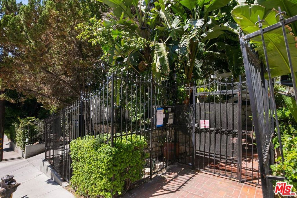 This peaceful Studio apartment has wood flooring, a full kitchen and a full bathroom. The complex features a serene pool and beautiful garden courtyard with mature trees and a fountain. An assigned parking space is provided in the gated parking garage. Shown by appt; No Walk-Ins.