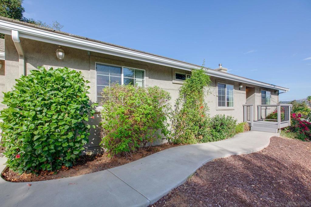This absolutely comfortable, one-story custom-built home is conveniently located within walking distance to cafes and shops. The home features an open floor plan with tons of custom touches, vaulted ceilings, tile floors, fresh paint inside and out, lots of natural light, an excellent layout, and pride of ownership. The master suite includes a walk-in closet, dual sinks, and a large tub. It offers fruit trees (avocado, lemon, grapefruit, lime, tangerine), and the new spacious deck for entertaining. Buyers to verify and approve all MLS data, reports, records, permits, inspections (if applicable), and all information pertaining to the property prior to the close of escrow.