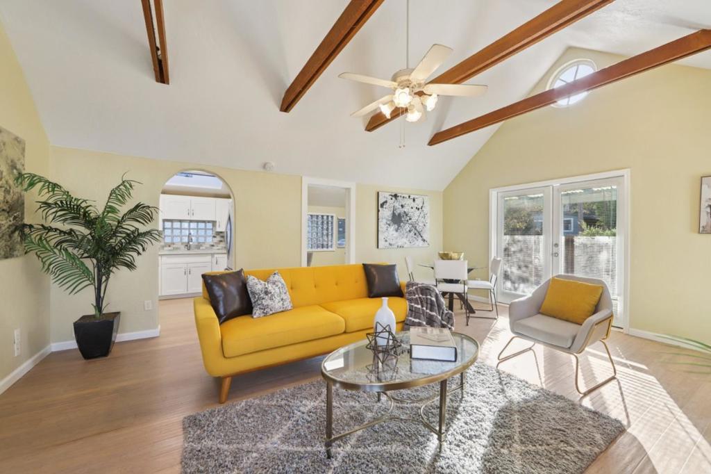 Charming Coastal Cottage in the heart of Santa Cruz with multiple units and investment potential! Set on a 4,312 sq ft lot, this property features a beautifully updated 2-bed, 1-bath home with 750 sq ft of light-filled living space, including a newly remodeled kitchen, updated flooring, fresh interior/exterior paint, and a remodeled bathroom. Beyond the main home, you'll find a spacious 540 sq ft ADU plus a detached studio, offering three separate living quarters perfect for extended family, guests, or investment income. The versatile outdoor space provides room for gardening, entertaining, or future expansion. Just blocks from the beach, shops, and dining, this property blends convenience with the coastal lifestyle. Don't miss the opportunity to own a piece of Santa Cruz charm with so much potential. Welcome to 552 14th Ave, Santa Cruz, CA 95062!
