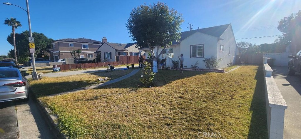 Garden Grove Detached Single Level Home with Detached Double Garage . Going through remodel , large lot , tiled living room , vinyl windows , close to Disneyland & Convention Center .