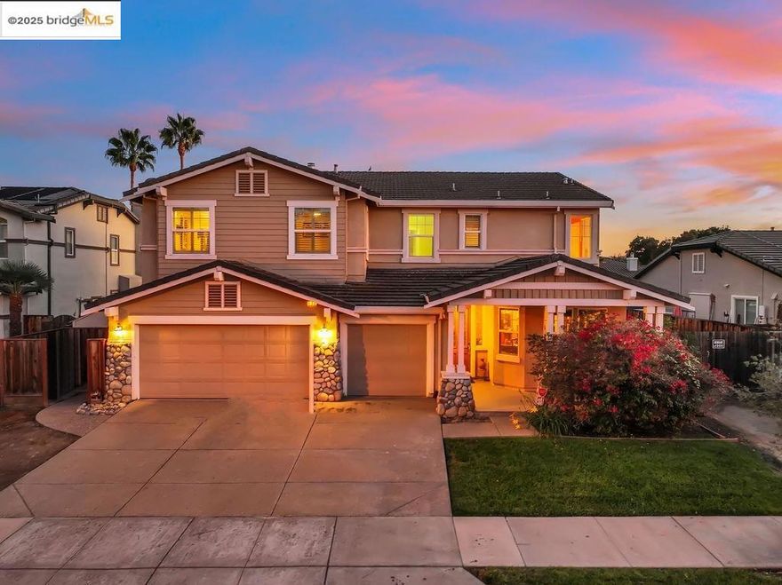 Welcome to 596 Toscanna Court—where comfort, style, and location meet! Nestled in a quiet Brentwood court, this spacious home offers an ideal blend of elegance and everyday livability. The updated kitchen features modern finishes and opens to a cozy family room with a fireplace. Enjoy engineered wood flooring downstairs, a full bedroom and bath on the main level, and a formal living and dining area ideal for entertaining. Upstairs offers generous bedrooms and custom closets throughout, providing both beauty and function. Step outside to a stunning backyard oasis featuring a sparkling above-ground pool, thoughtfully designed for those who love having a pool and those who prefer open outdoor space. Perfect for summer gatherings or peaceful evenings under the stars. Additional highlights include paid-for solar, side-yard access with parking and storage. Conveniently located near parks, schools, shopping, and vibrant downtown Brentwood.