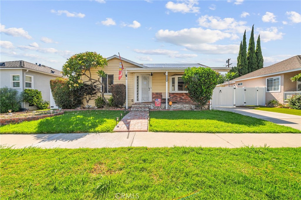 This single-story home offers 3 bedrooms, 2 bathrooms, and approximately 1,133 square feet of living space. Unlike a flip, this property has been lived in and thoughtfully upgraded over the years, giving it both comfort and character. The layout is practical and inviting, with a bright living room that flows into the dining area and kitchen. The kitchen and baths have received updates along the way, blending functionality with a clean, move-in ready feel.
The bedrooms are comfortably sized with ample storage, and the primary suite includes its own private bath. Step outside and you’ll find the true highlight of this home — a private backyard designed for relaxation and entertaining, complete with a sparkling pool, a freestanding sauna and half bathroom so your pool guests don't get your house all wet. The outdoor space has plenty of room for gatherings, gardening, or simply enjoying California evenings.
A two-car garage and extended driveway add convenience, while the location offers easy access to nearby shopping, dining, schools, and commuter routes. This is a home that has been cared for, enjoyed, and is now ready for its next chapter.