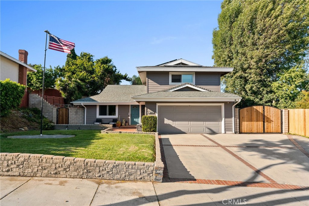 Newly painted inside and out 3+2.5 with a wonderful pool and jacuzzi with waterfall giving tranquil sounds to the large backyard. It also has RV access, a real plus! The HVAC system has been newly installed. Once inside, you can see an open kitchen/family room with nice sized fireplace. Ceiling fans adorn the rooms. Near shopping, schools and hiking/biking trails this home lets you feel the nature!