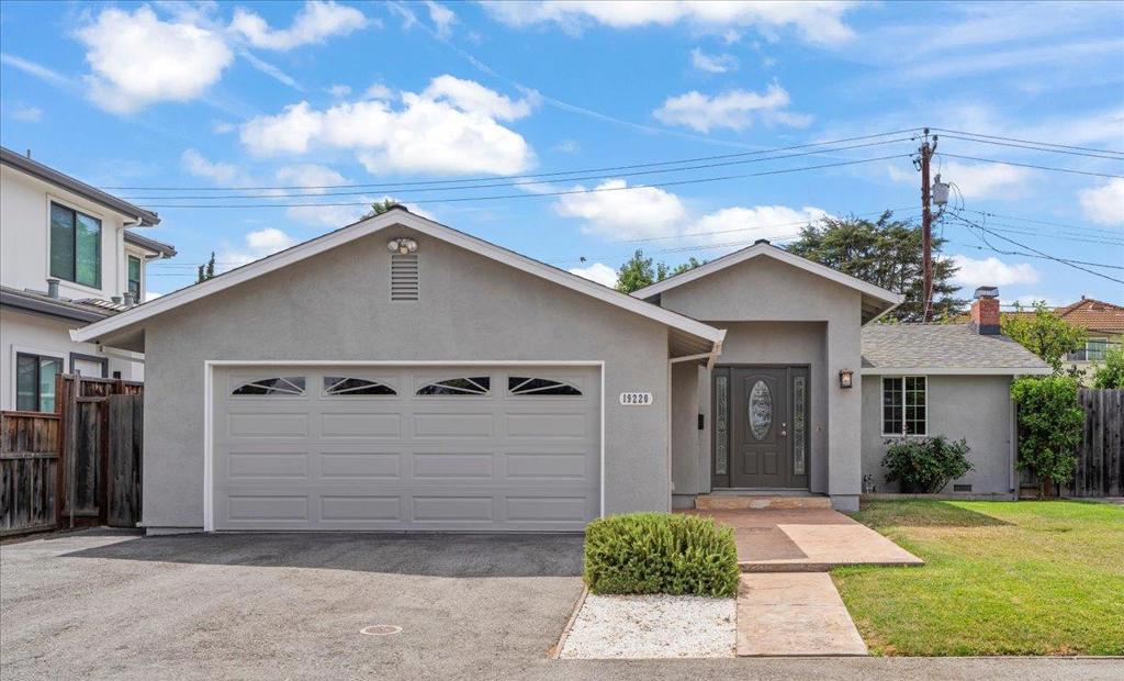 Freshly painted home inside & out 8/2025. Shaker style kitchen cabinets with granite counter. New oven/range 8/2025. House has 2 main bedrooms with bathrooms. A/C. Gas log fireplace. Recessed lighting. Convenient to Apple, Cupertino Schools, 280 & De Anza College.