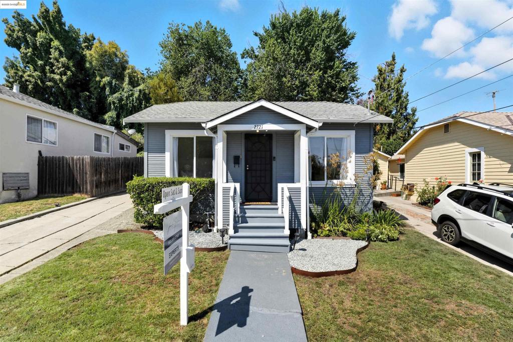 Discover 2721 Oliver Avenue, a beautifully maintained 1923 traditional single-family home in Toler Heights that blends classic character with modern updates. The home features an updated kitchen, a sunlit formal living room, an elegant dining area, and a versatile second living space providing comfortable settings for both relaxation and entertaining. Two secondary bedrooms accompany a generously sized primary suite with a walk-in closet, plus two thoughtfully updated bathrooms. Additional improvements include a new roof and electrical panel. The backyard is ideal for gardening or gatherings and is complemented by a long private driveway with off-street parking for two to three vehicles. Ideally located near King Estates Open Space Park, Oakland Zoo, Lake Chabot Regional Park, and Foothill Square Shopping Center, with convenient access to Highways 580 and 880, direct bus service to Downtown San Francisco, BART stations, Downtown Oakland, and Oakland Airport, this home also offers proximity to major employers such as Kaiser Permanente, Blue Shield, Clorox, UC Berkeley, and Bishop O’Dowd High School. Qualified buyers may be eligible for a special financing program with a low 3% down payment, reduced interest rate, and waived mortgage insurance with no first-time buyer requirement.