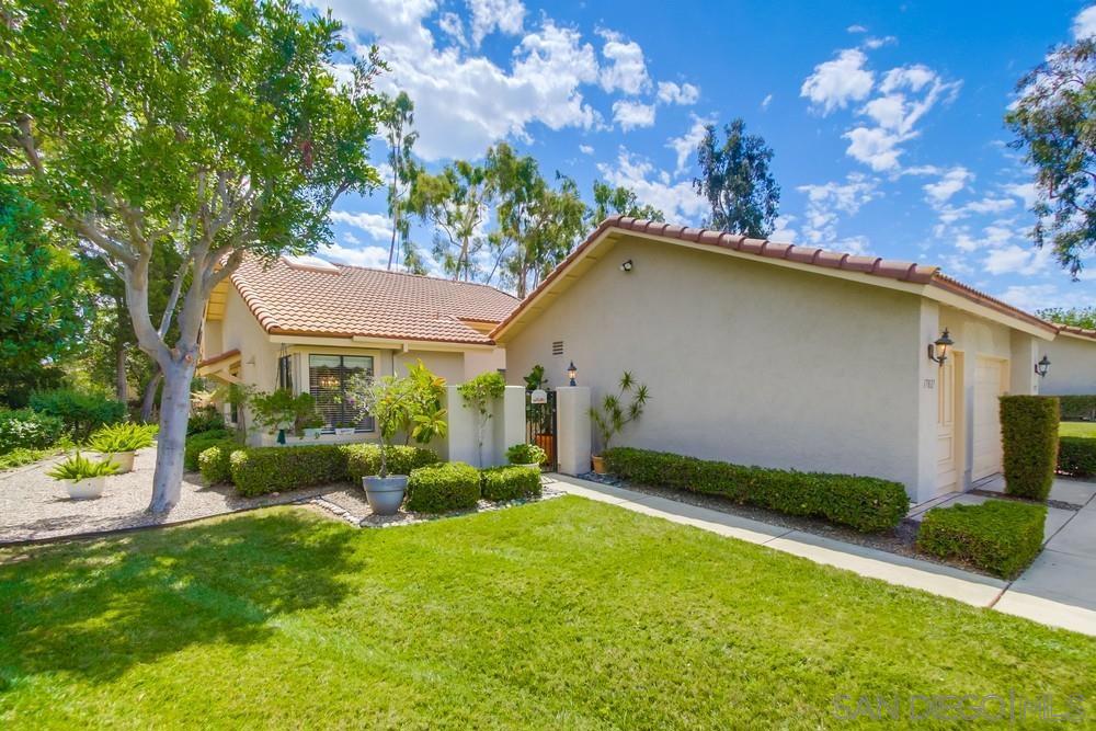 This is the one! End unit surrounded by peaceful greenbelts and mature trees. Enjoy a quiet and private location and the convenience of single level living plus a one car garage. Inside you will find high ceilings, an open kitchen with breakfast nook, a large family room with a beautiful fireplace, and a spacious dining room plus indoor laundry. Skylights bring in abundant natural light. The primary bedroom offers two closets and direct access to the private back patio. A gated front courtyard welcomes you in, while the back patio is perfect for relaxing or entertaining. The Oaks North Community Center offers an incredible variety of amenities including a large multi use auditorium with kitchen, meeting rooms, an exercise room, library, swimming pool, hot tub, and men’s and women’s locker rooms each with dry heat saunas. Additional features include a billiard room, well equipped woodworking shop, art and sewing room, ceramics room, game rooms, pickleball courts, tennis courts, and a lawn bowling green. Oaks North is an active 55 plus community designed for the best in senior living. Great location. Welcome to Oaks North! This is the one! End unit surrounded by peaceful greenbelts and mature trees with only one shared wall. Enjoy a quiet and private location with no steps and the convenience of single level living plus a one car garage. Inside you will find high ceilings, a spacious open kitchen with breakfast nook, a large family room with a beautiful fireplace, and a spacious dining room plus full sized indoor laundry. Skylights bring in abundant natural light. The primary bedroom offers two closets and direct access to the private back patio. A gated front courtyard welcomes you in, while the large back patio is perfect for relaxing or entertaining. The Oaks North Community Center offers an incredible variety of amenities including a large multi use auditorium with kitchen, meeting rooms, an exercise room, library, swimming pool, hot tub, and men’s and women’s locker rooms each with dry heat saunas. Additional features include a billiard room, well equipped woodworking shop, art and sewing room, ceramics room, game rooms, pickleball courts, tennis courts, and a lawn bowling green. Oaks North is an active 55 plus community designed for the best in senior living. Great location. Welcome to Oaks North!