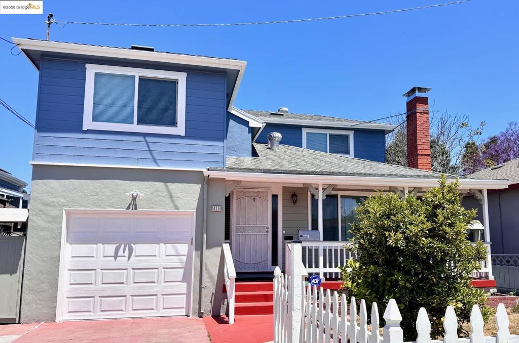 Welcome to this charming 4-bedroom, 2-bathroom, 2-story single family home located in the heart of San Lorenzo (new City name, Ashland), freshly updated with new exterior and interior paint, this home features a naturally bright living room with a fireplace, and a eat-in kitchen with new vinyl plank flooring, ample cherry wood cabinetry for all your storage needs. The layout includes 2 bedrooms on the main level, one of which leads directly to the other, making it ideal for an entertainment room, home office or guest suite. Upstairs, the spacious primary bedroom includes a vanity/dressing area and shares a full bathroom with the adjacent bedroom. Enjoy outdoor living in a cozy front porch & a private backyard complete with a storage shed. The attached 1-car garage includes laundry area plus built in storage shelves for added convenience. Close to Bayfair Mall, BART Station, quick access to freeways 580/880/238 for easy commuting. Ready to move in, don't miss out this opportunity to make this home as your own.