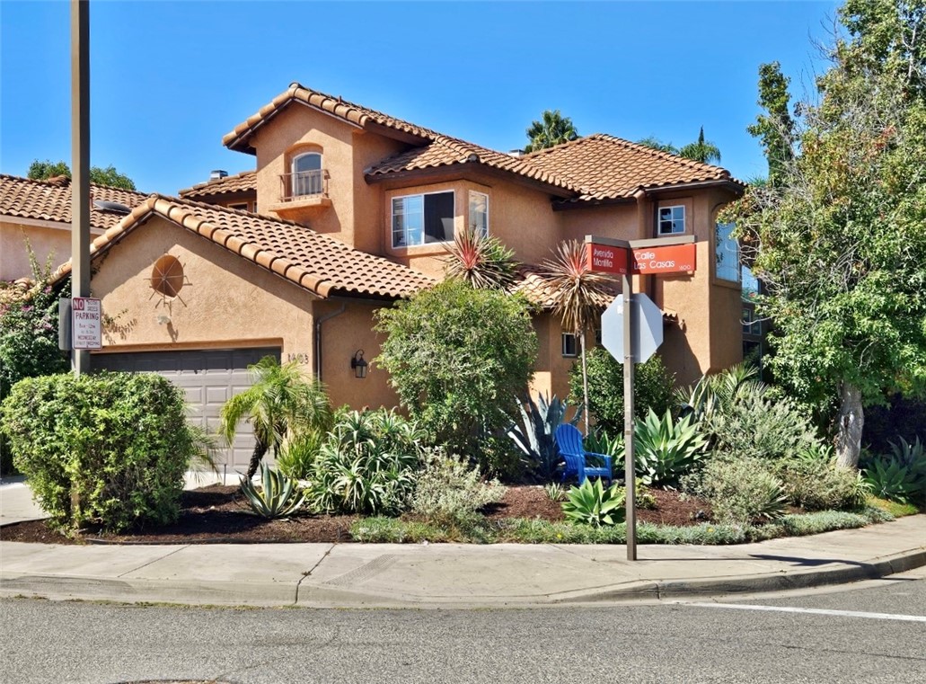 OCEANSIDE BEAUTY is waiting for new residents!! 4 spacious bedrooms, 3 full bathrooms, 2 car garage. Located in the prestigious Villages of Rancho Del Oro. CONVENIENT TO THE BEACH and to CAMP PENDLETON!!  SOLAR POWER to save you money on your electric bill!!  Spacious open floorplan. Living Room and Dining Room off the entry lead to REMODELED Kitchen.  VINYL PLANK FLOORING THROUGHOUT the downstairs, STAINLESS STEEL APPLIANCES, DEEP SINK, GARDEN WINDOW, and slider access to the private backyard.  Large family room off the kitchen. DOWNSTAIRS BEDROOM AND FULL BATHROOM. Upstairs you’ll find the Primary Suite with room for a King-Sized bed, a large WALK-IN CLOSET, and Primary Bathroom with DUAL SINKS, SOAKER TUB, and STEP-IN SHOWER.  Across from the Primary Suite are 2 Secondary Bedrooms connected by another full bathroom with Tub/Shower Combo.  Backyard includes COVERED PATIO, LOW MAINTENANCE TURF!  2-CAR GARAGE with HALO WATER FILTER INCLUDED without warranty. Rent includes kitchen appliances, plus solar, plus gardener, plus HOA fee paid by the owner, and washer/dryer without warranty.  Tenants pay for utilities and other services.  No smoking on the premises. Animals/pets will be considered on a case-by-case basis, but no cats. Sorry.  Available approximately first week in November. MAKE THIS YOUR HOME TODAY!!!